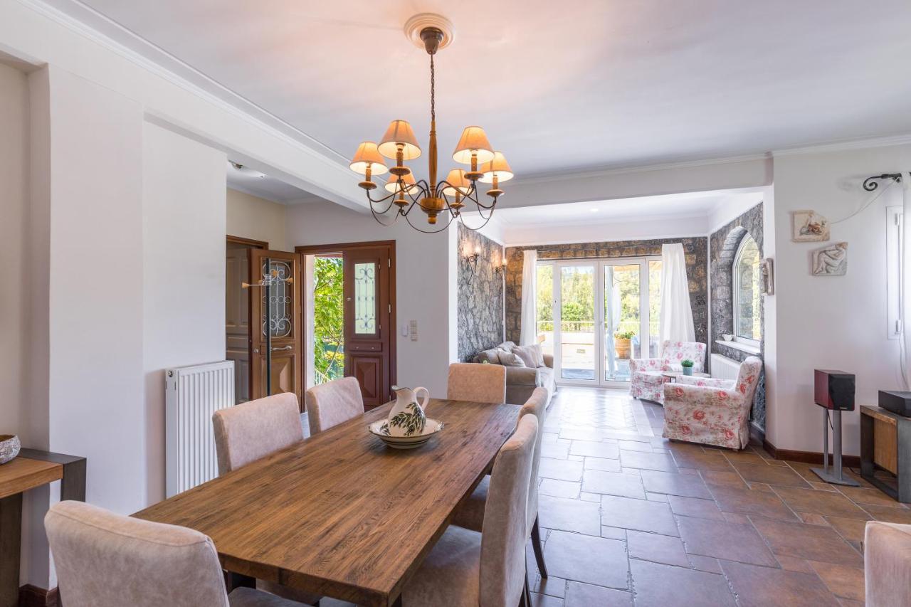 Villa St Nicholas House With Private Heated Pool Dasziá Kültér fotó