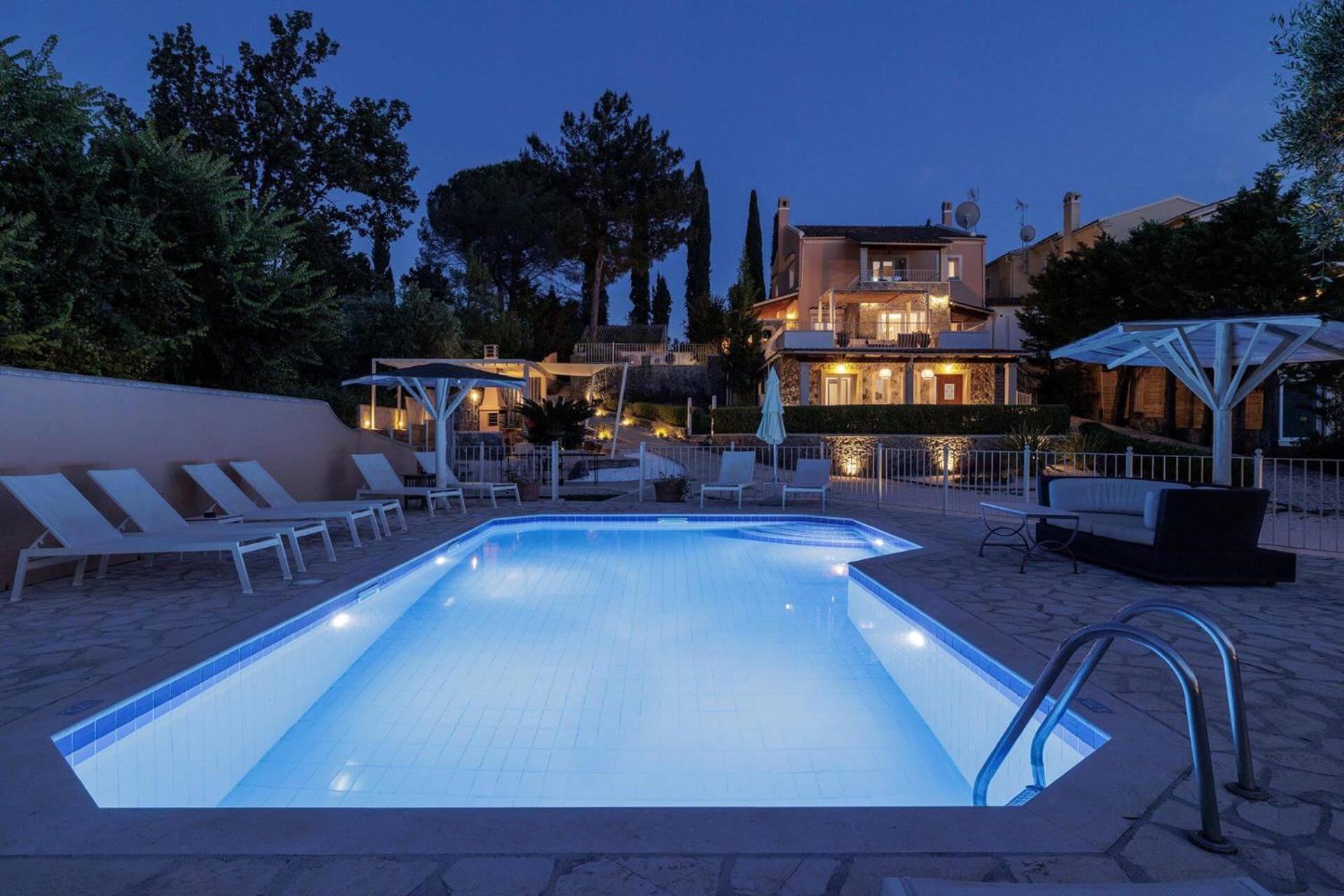 Villa St Nicholas House With Private Heated Pool Dasziá Kültér fotó