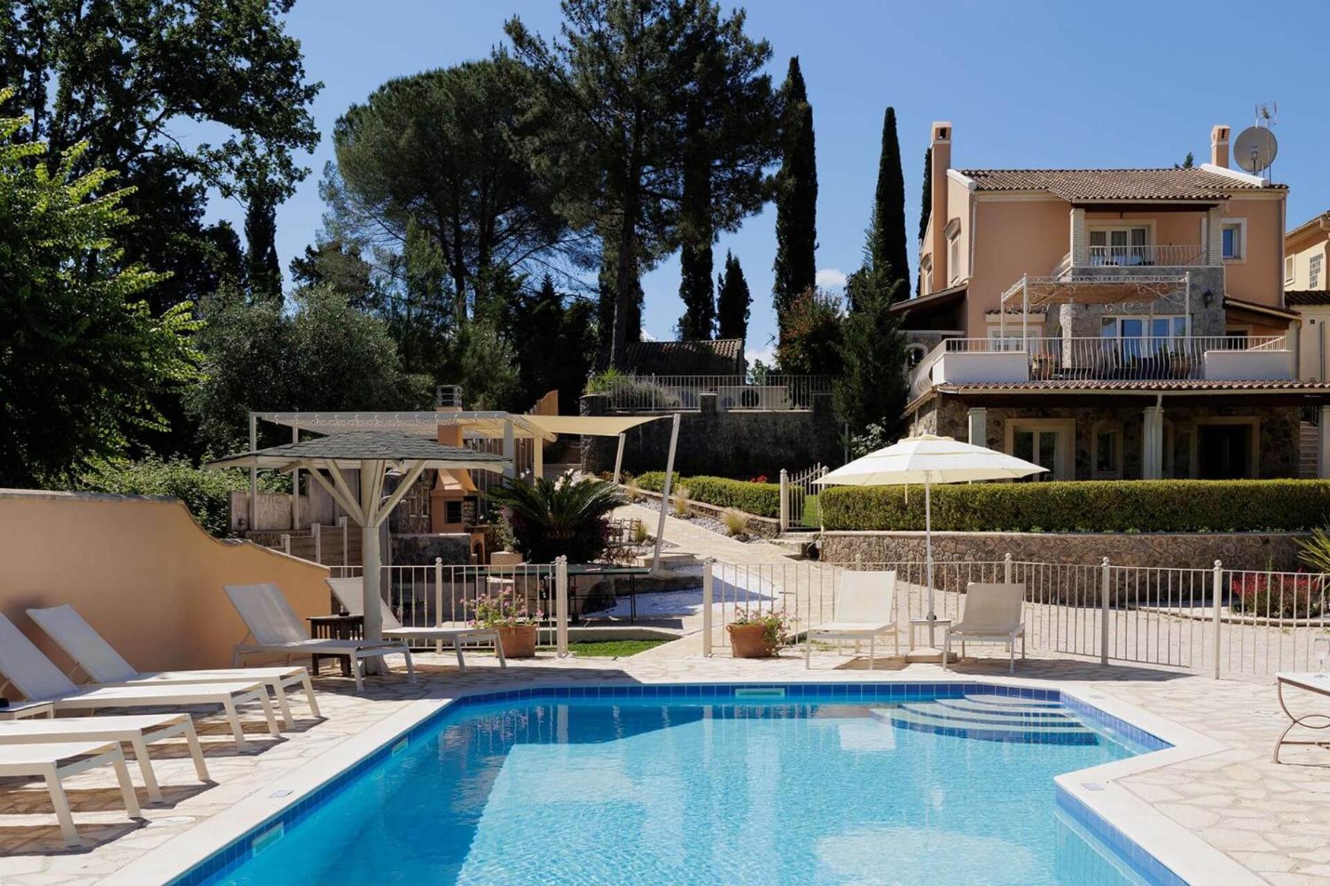 Villa St Nicholas House With Private Heated Pool Dasziá Kültér fotó